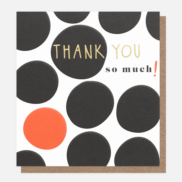 Giant Spot Thank You Card
