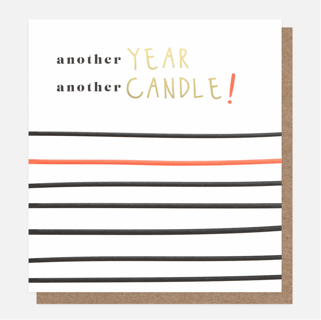 Another Year Another Candle Birthday Card