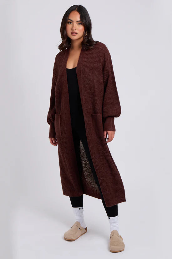 Eleanor Longline Cardigan