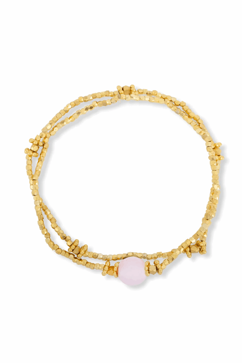 Bluebell Bracelet Rose Quartz