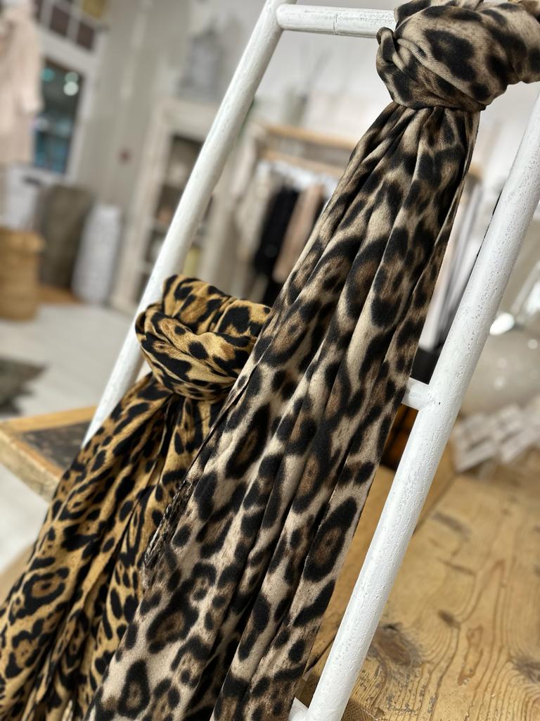 Leopard Print Scarf