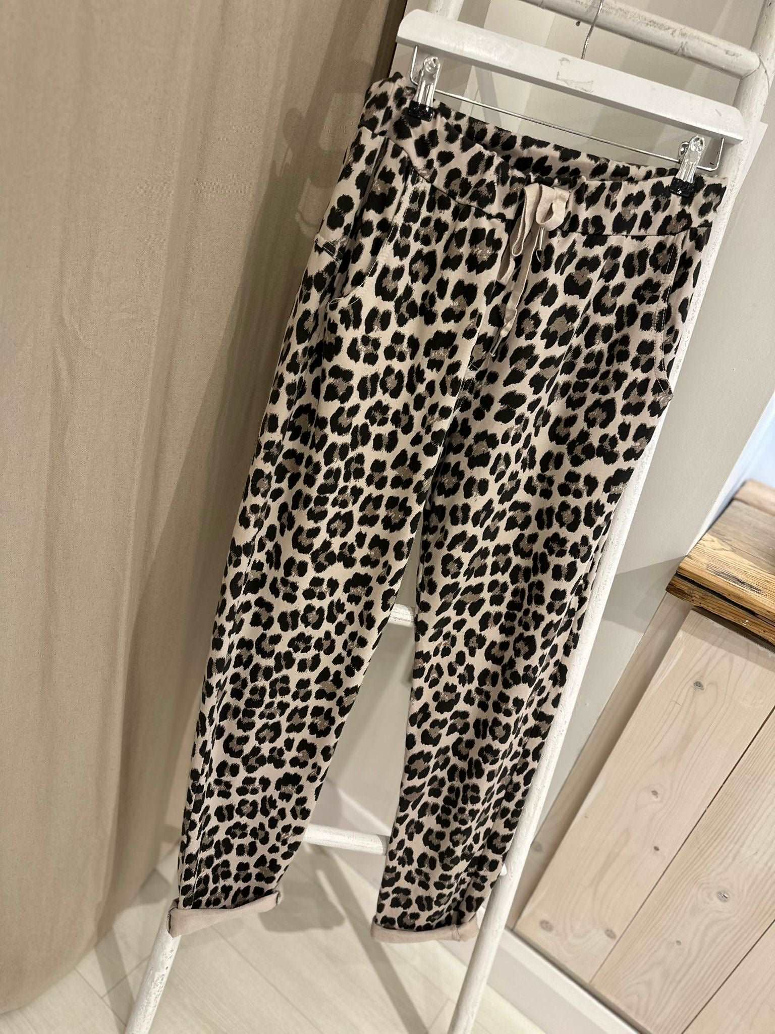 Lexi Leopard Joggers