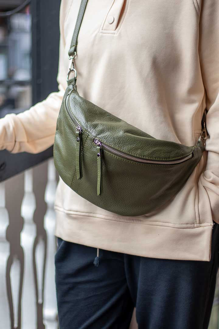 Medium Leather Bum Bag